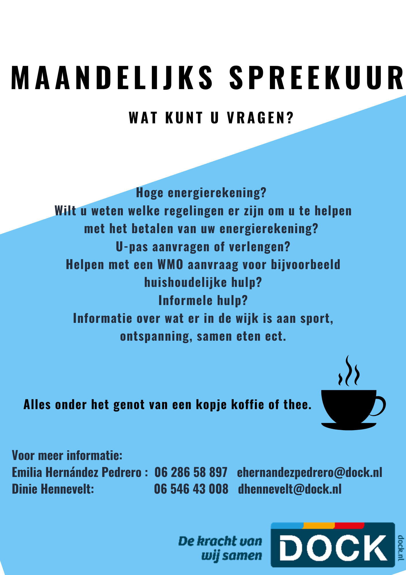 Maandelijks spreekuur