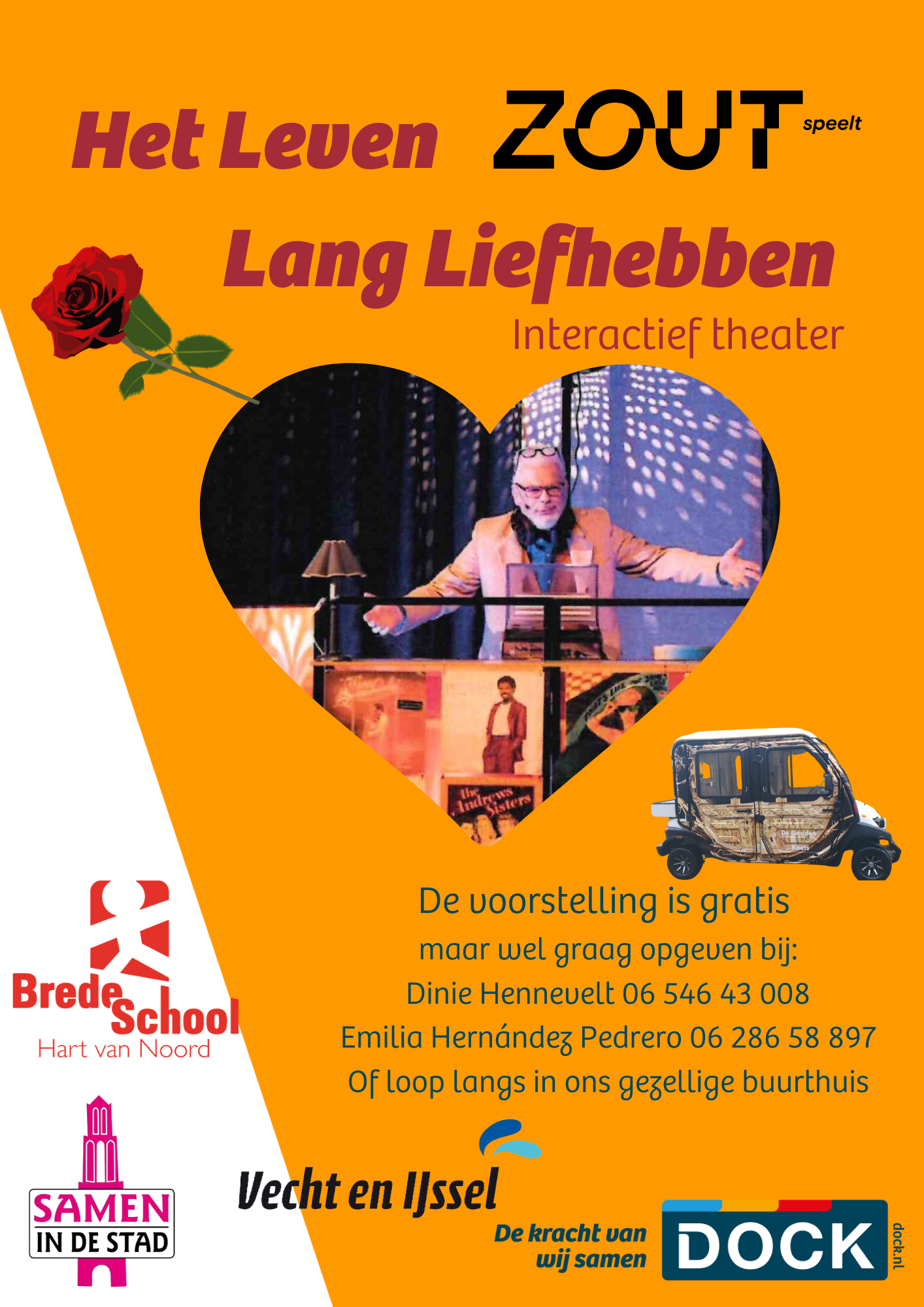 Het Leven lang Liefhebben !     Interactieve theatervoorstelling in Utrecht