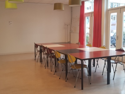 Grote zaal voor BG