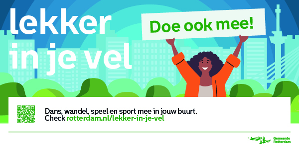 Lekker in je vel campagne van start in Rotterdam