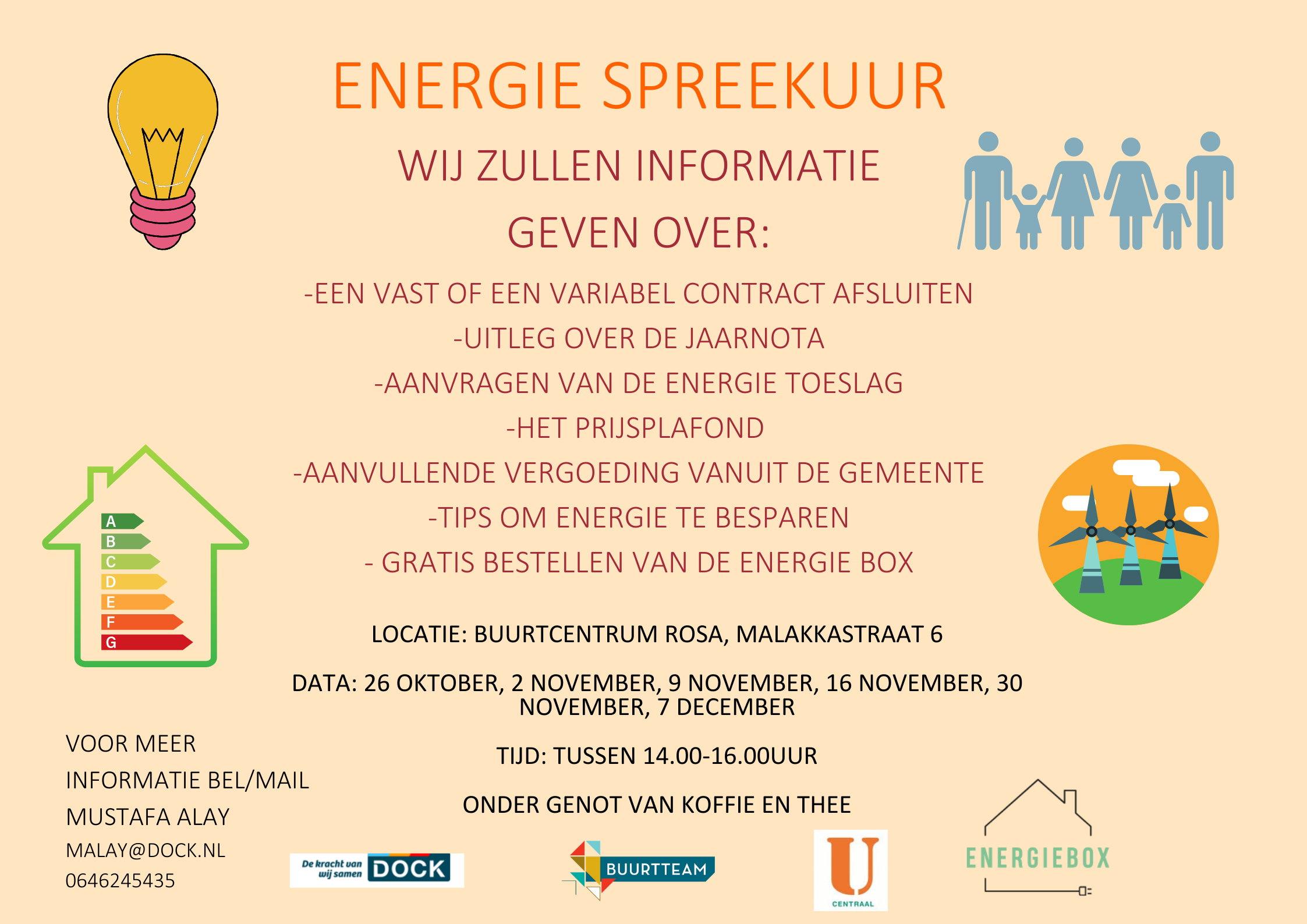 Vragen over uw energie en het besparen hiervan?
