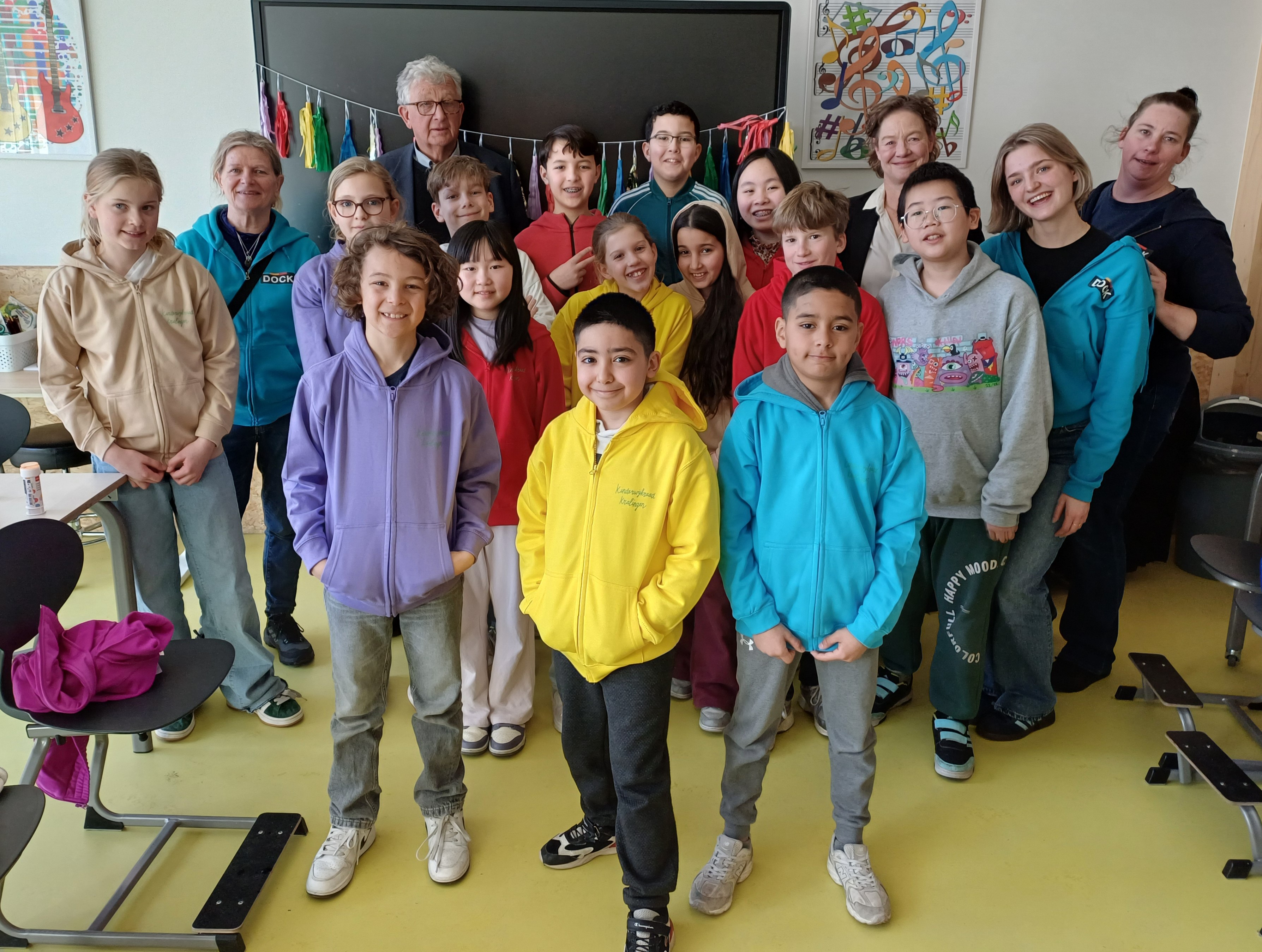 Nieuwe leden Kinderwijkraad Kralingen Rotterdam beëdigd