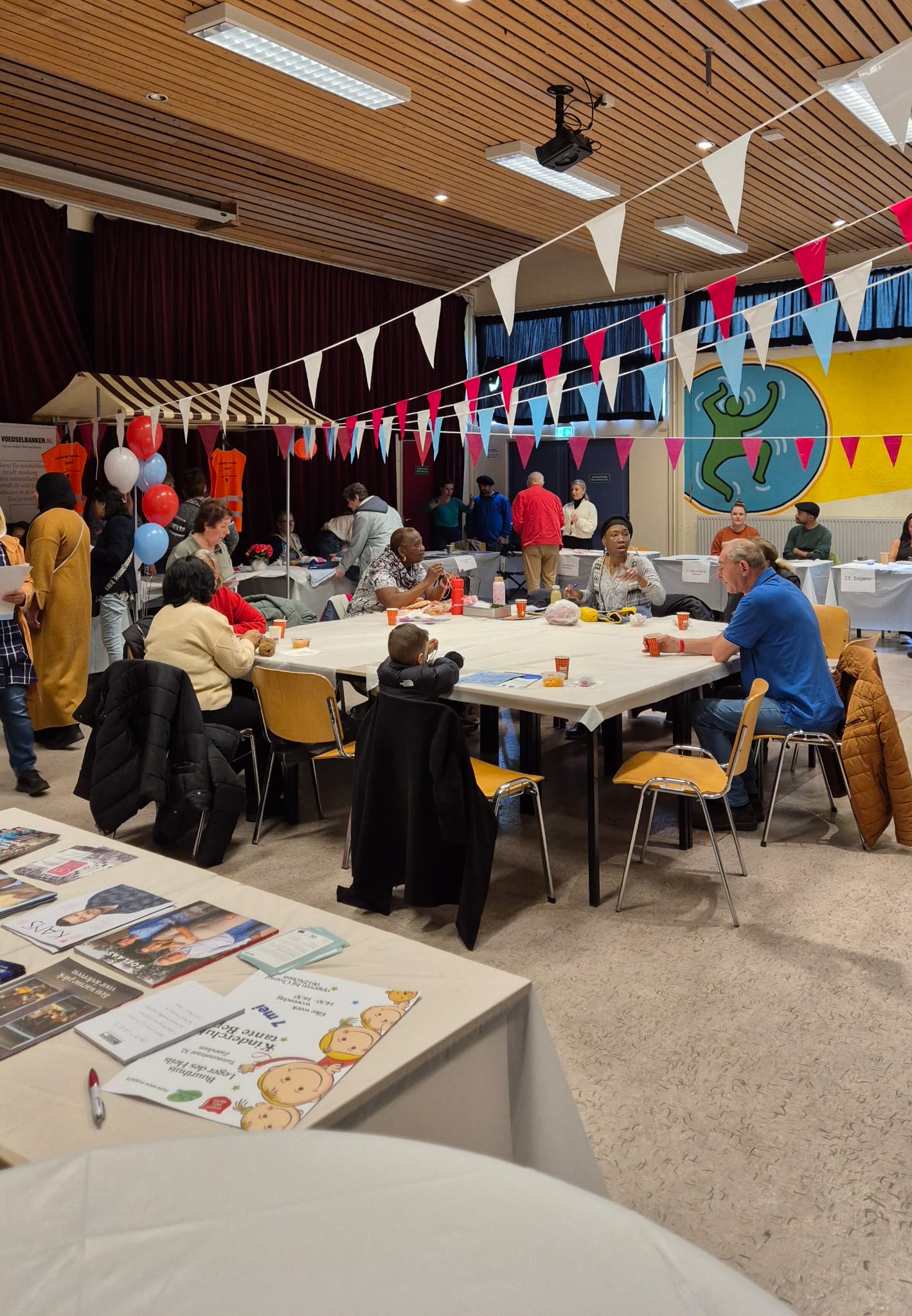 Ontmoeting, informatie, inspiratie: de participatie & voordeel bazaar werkt!