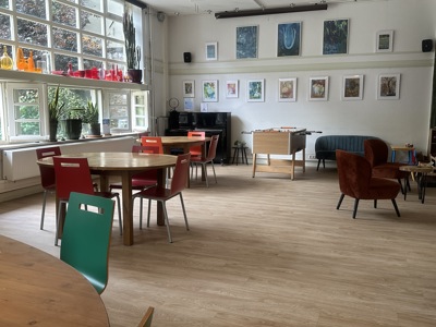 Achterbarzaal begane grond
