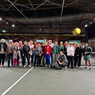 Rotterdamse senioren actief bij het ABN AMRO Open Tennistoernooi